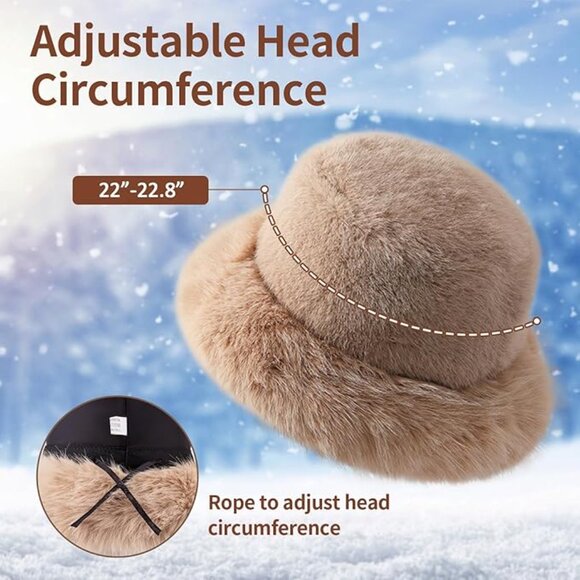 Winter Bucket Snow Hat